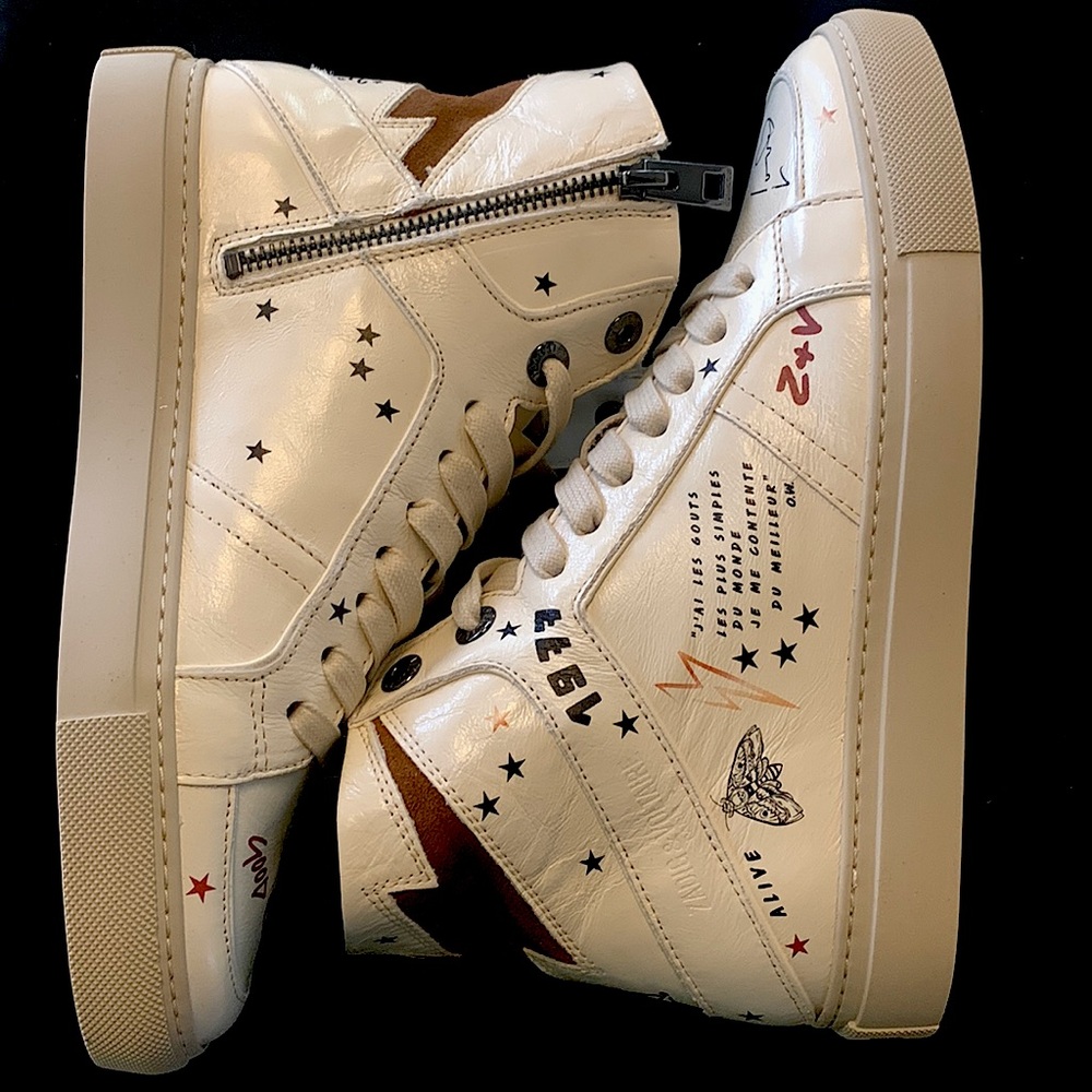 NEVER WORN Zadig & Voltaire Women's Zv1747 High Flash Crush